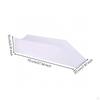 Leg Raised Cushion Foam Pillow Removable Washable Cover Adult Sshape Wht