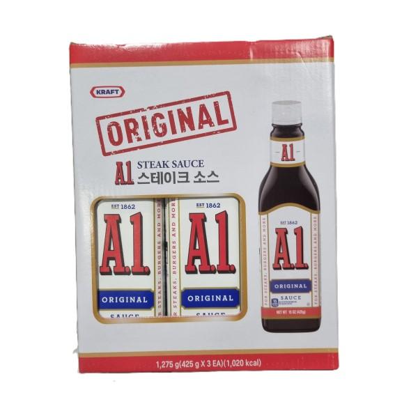Kraft A1 Steak Sauce 425g x 3 Bottles