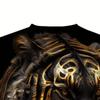 Summer Fashion Street Cool Short-sleeved 3D Digital Printed Gradient Lion Men's T-shirt