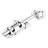 Door Latch Lock 110x38mm 316 Stainless Steel High Accuracy Electrolytic Polishing Process Sliding Bolt Lock
