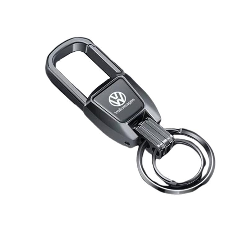 Car Keychain Waist Hanging Metal Keyrings for Volkswagen VW Beetle BORA GTI GOLF PASSAT Polo SCIROCCO Sharan TIGUAN TOURAN Ae8
