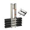 Stainless Steel Telescoping Ladder 4 Steps Boat Ladder for Marine Yacht Swimming Pool