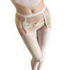 Sexy Fun Thin Pure Desire Wind Suspender Integrated Stockings Internet Celebrity Sexy Smooth Open Passion Free