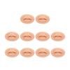 10PCS Practice Lips Open Mouth Silicone 3D Fake Lips for Teaching Training