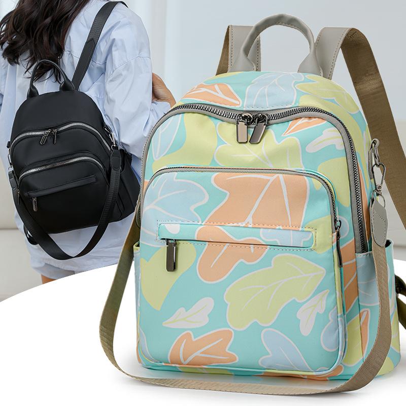 Schoolbag Women's Backpack Travel Sports Multifunctional Leisure Simple Versatile School Bag Large Capacity Backpack Women's New Bag