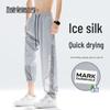 Men's 2026 Summer Ice Silk Mesh Quick-Dry Casual Sport Pants