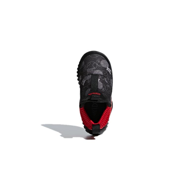 adidas Rapidazen I Abrasion Resistant Low Top Toddler Shoes Black Red Infant And Toddler G28456