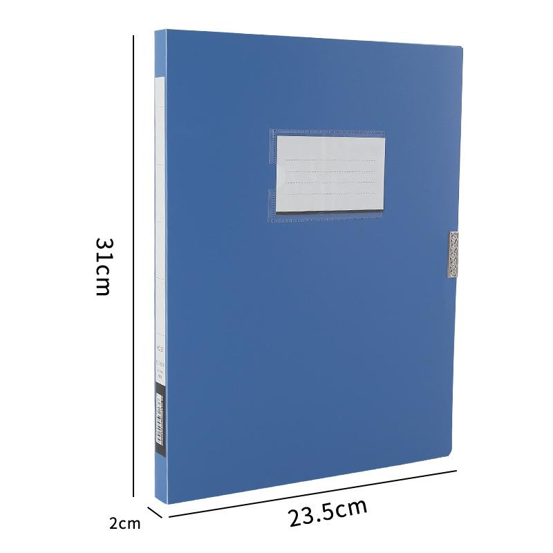 Large Capacity A4 File Folder Multifunctional Waterproof Document Organizer Dustproof Desktop Storage Document Holder Contract