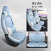 Wuling Mini Full Leather Cartoon Car Seat Cushion - Universal Fit, Four Seasons.