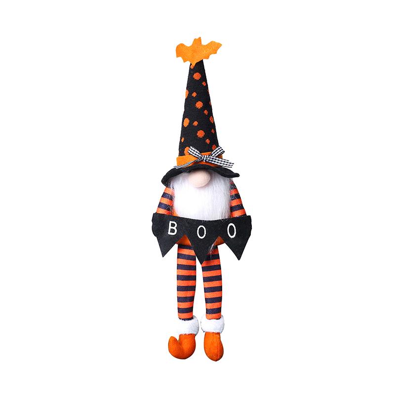 Halloween Plush Gnomes Decoration, Halloween Dangle Leg Gnomes Doll Elf Dwarf - Stuffed Gnomes For Halloween Home Decor