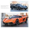1/24 Koenigsegg Jesko Cool Sports Car Alloy Model, Rotor Door, Simulated Sound and Light, Restored Details, Exquisite Desktop Ornaments