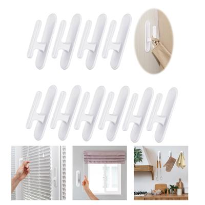 Blind Cord Winder Safety Adhesive Blind Cord Holder Blind Cord Hooks Window Curtain Blind String Holder Hook Wrap Cleats