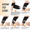 Electric Wrist Heating Pad Featuring 3 Massage Functions Customizable Temperature Setting Comfort Design