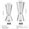 Cocktail Measure Cup For Home Bar Whiskey Measuring Cup Bar Accessories Milk Tea Coffee Mixing Cup Measuring Cups
