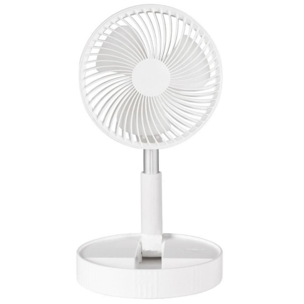 Rotatable Telescopic Electric Fan 24H Long Battery Life Desktop Electric Fan  Outdoor Activity