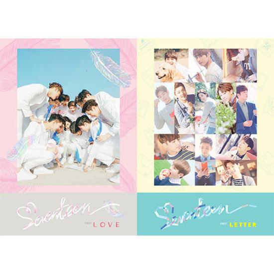 

1-й полный альбом SEVENTEEN - ПЕРВАЯ ЛЮБОВЬ И ПИСЬМО Love Ver.