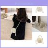 Trendy Mini Pearl Shoulder Bag For Kids Stylish Gender Neutral Handbag For Everyday Use