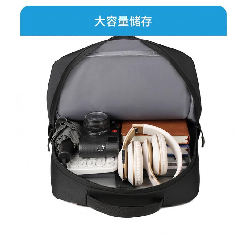 Large Capacity 16-inch Laptop Backpack Daily Commute Travel Urban Style Oxford Fabric Dual Shoulder Bag With Air Cushion