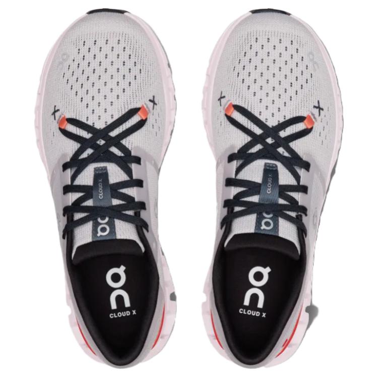ON  Cloud X 4 Silver Flame Women Sneakers Grey 3WE30072905