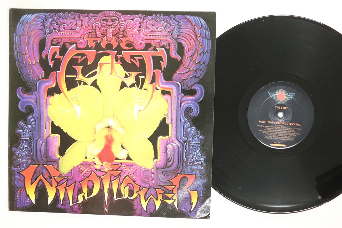 

12inch Record CULT Wild Flower Love Trooper BEG195T BEGGARS BANQUE 1987 UK Rock Used