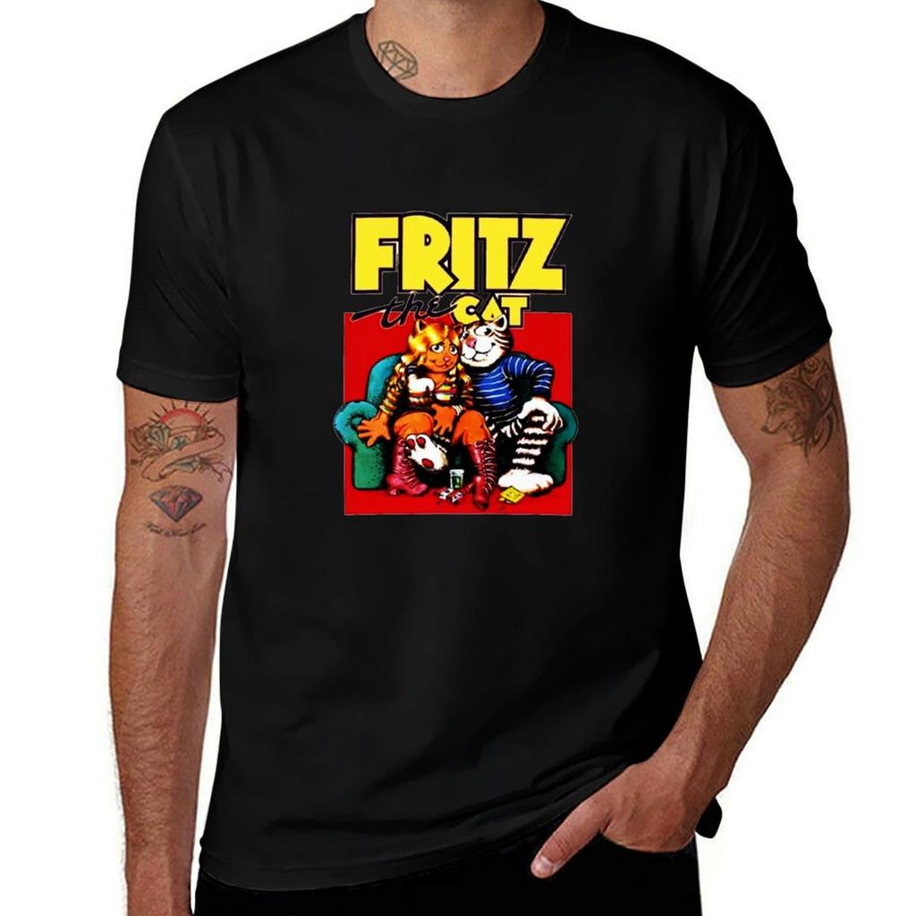 Fritz The Cat Tshirt Work Style Casual Tshirt