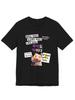 Summer Tee Funny Cute Hamster Meme T Shirt Unisex Washed Short Sleeve Tops Korean Style Graphic Streetwear Harajuku Casual Tees