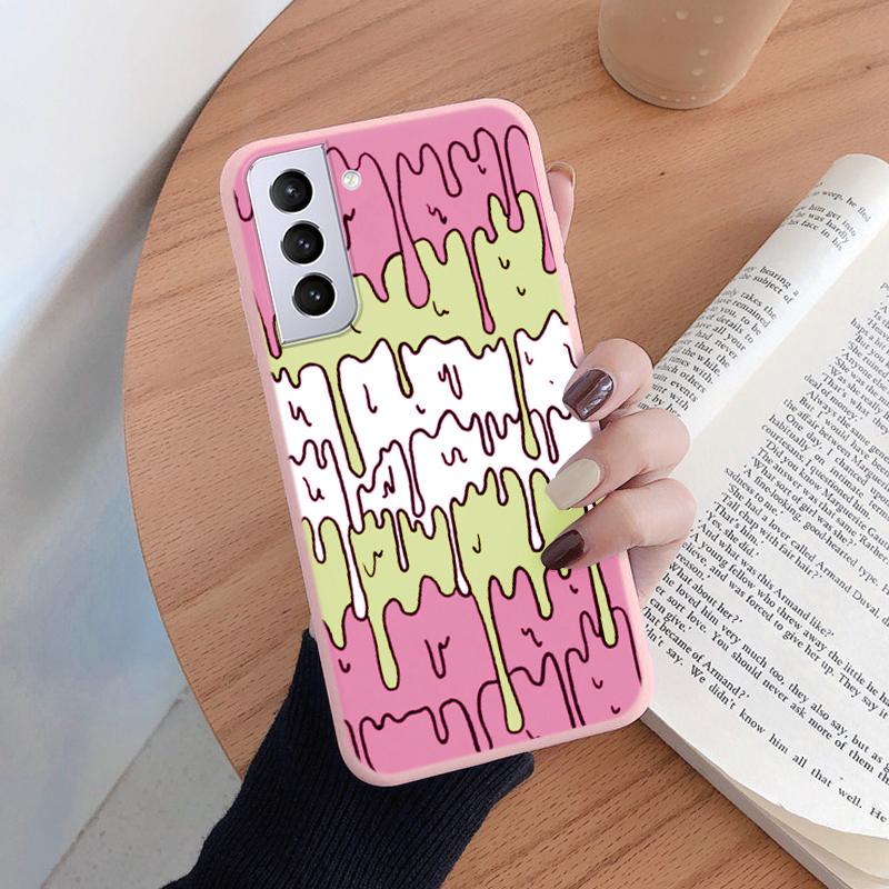 Case For Samsung Galaxy S21 S 21 FE S21 Plus Soft Silicone TPU Back Cover Case Protective Coque For Samsung S21 Ultra S21+ Funda