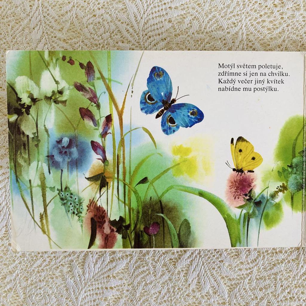 [USED] Foreign books, old books, beautiful Slovak picture books, soft watercolors