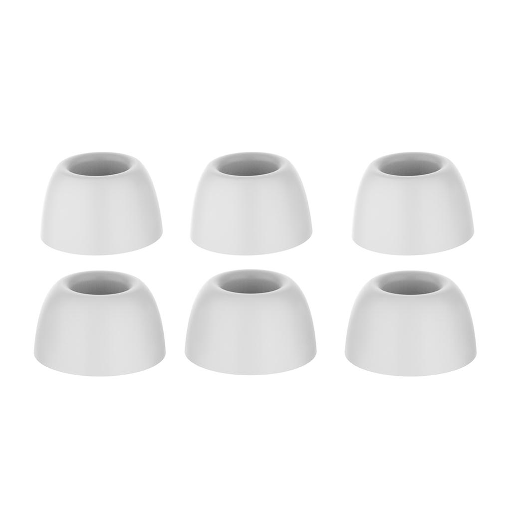 AHASTYLE PT168-B2 3 Paar Für Samsung Galaxy Buds2 Pro Silikon Ohrstöpsel Ersatz-Kopfhörerkappen, Größe: S + M + L