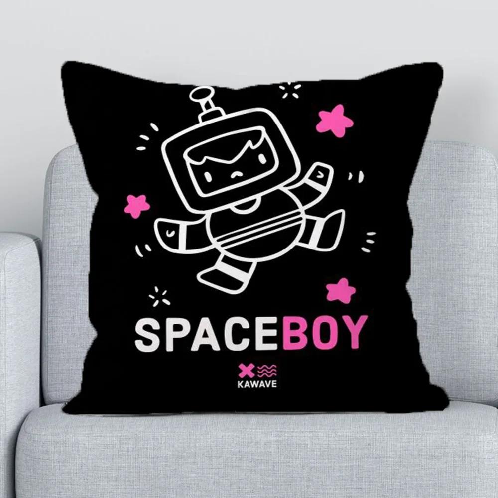 

Catchy Slogans Chair Cushion Cover x Short Plush Pillowcase Cushions Ornamental Pillows for Living Room Pillow Hugs 66x66cm синий