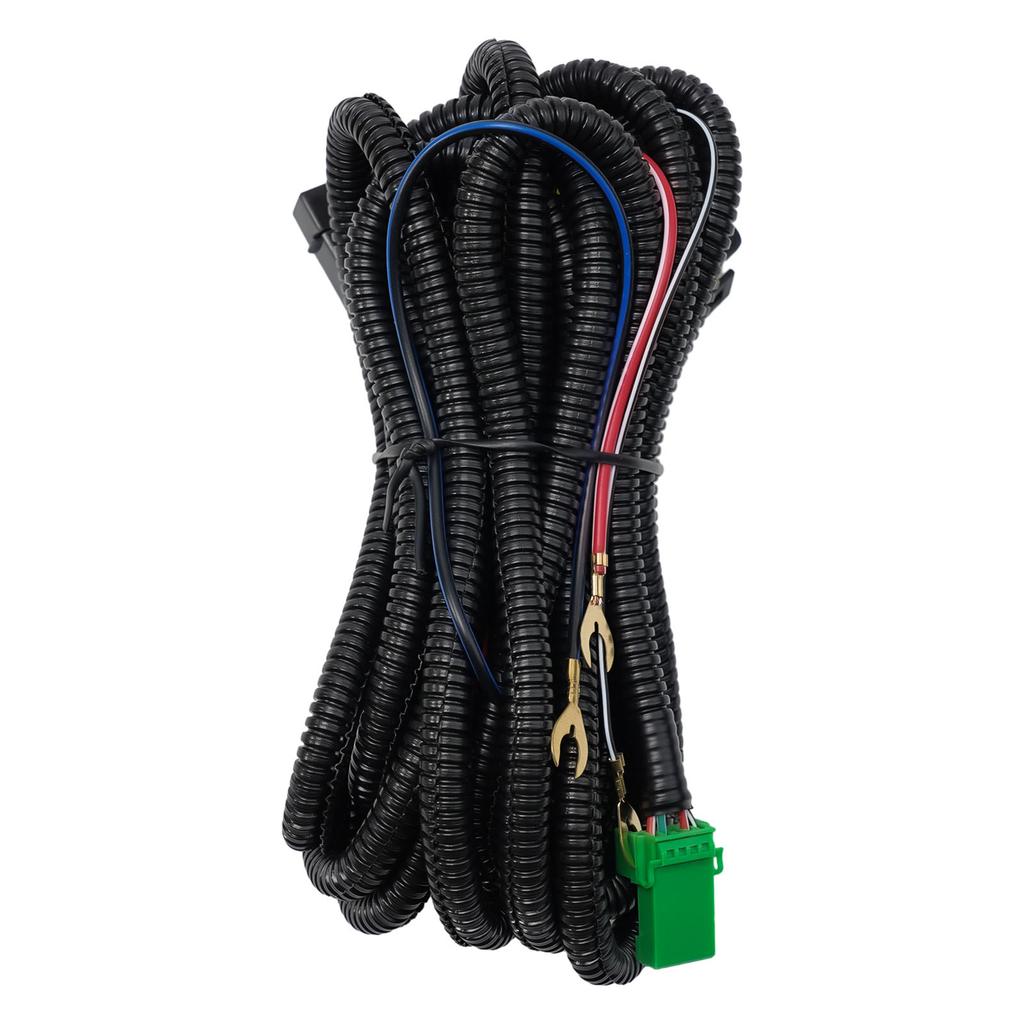 Button Switch Wiring Harness ABS Plastic Pvc Connector Direct Installation Driving Lights Durability Front Lamps