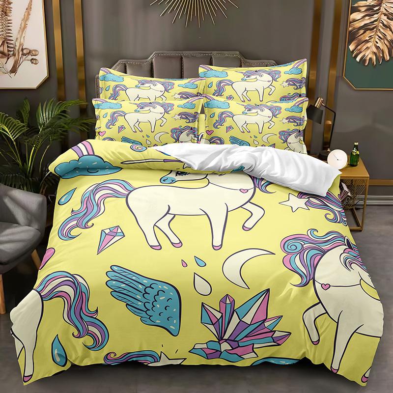 Fashion technology,3D Digital Printed Bedding, Duvet Covers, Pillowcases