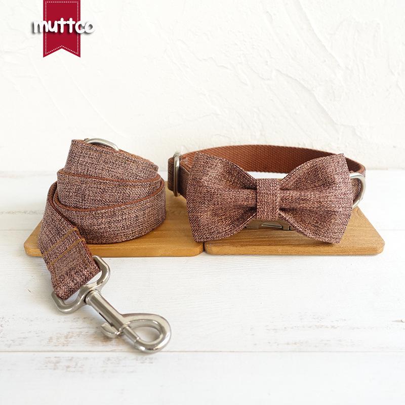 Pet Bow Tie Dog Collar Accessory - MUTTC UBT-039