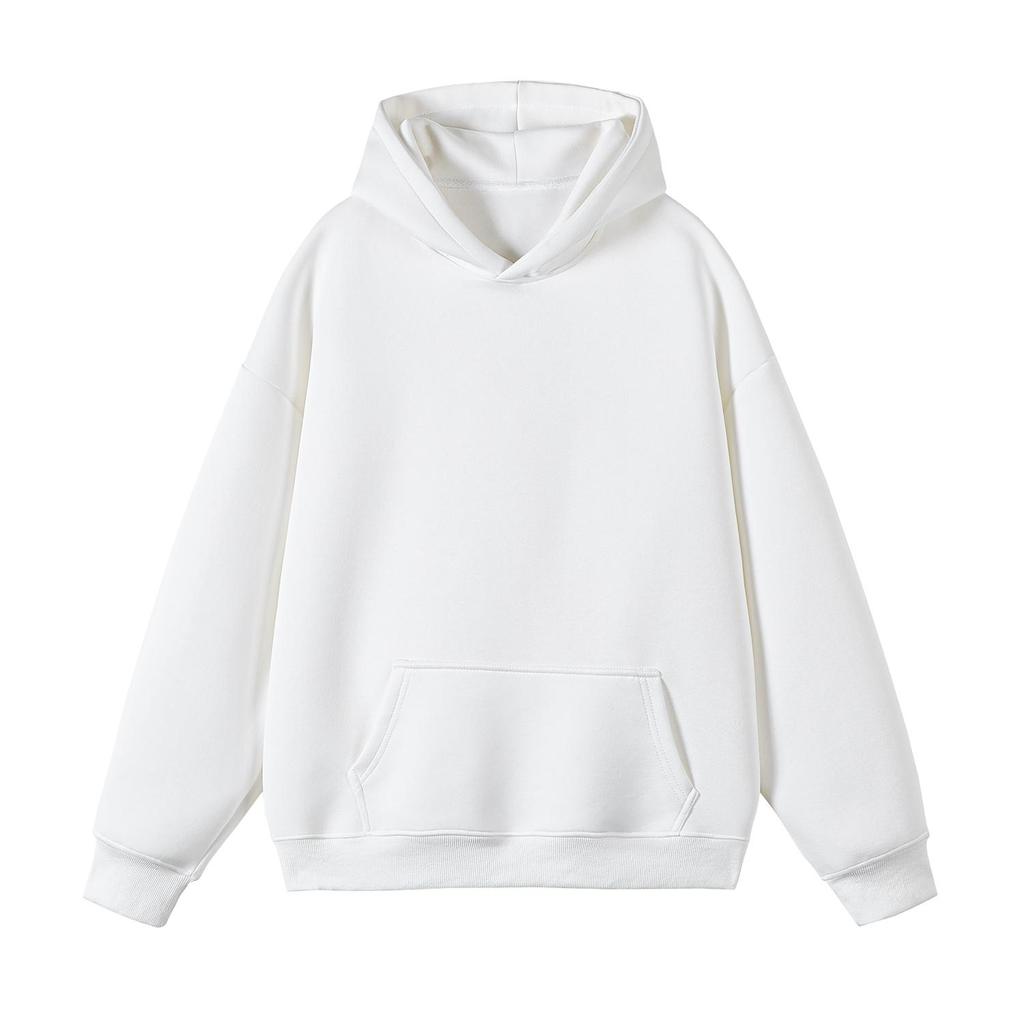 Frühling Herren Unifarbene Kapuzenpullover High Street Baumwoll-Pullover Hoodies 2026 Neue Herren Y2K Vintage Kapuzenpullover Kleidung