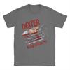 Blood Never Lies Dexter Morgan TShirts Horror Movie Fun Cotton Tee Shirt Round Neck Short Sleeve Men T Shirt Plus Size Clothing