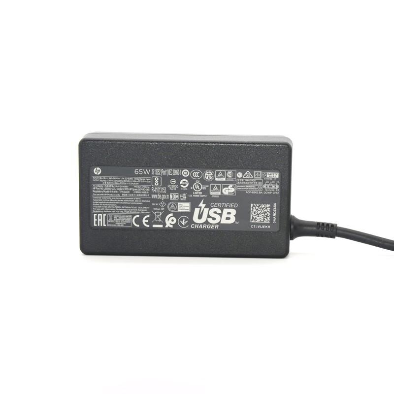 HP 65W USB-C Laptop Power Adapter