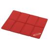 mont-bell Tatami Pad Mini Red (RD) Foldable 8-Fold Mat, Compact, 55g