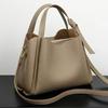 Luxury Versatile Bucket Shoulder Bags Women Designer PU Leather Messenger Crossbody Bags Ladies Casual Solid Color Handbag