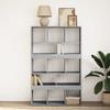 VidaXL Bibliothèque gris béton 100x33x156,5 cm bois d'ingénierie 3309369