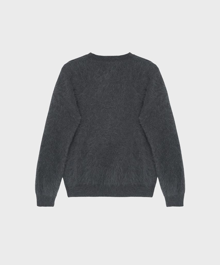 Seopiseuedisyeon Angora Pullover Knit Charcoal
