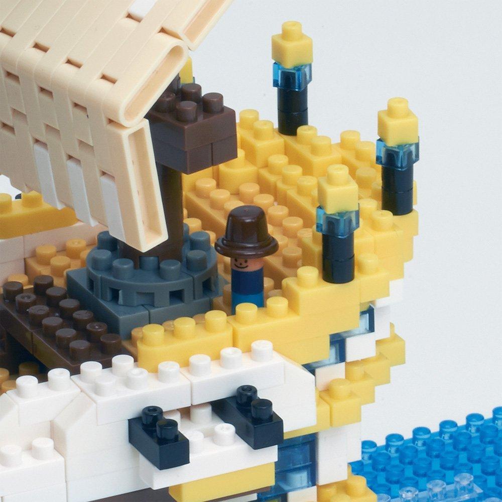 Kawada Nanoblock Sailing Ship 2500 Pieces NB-030