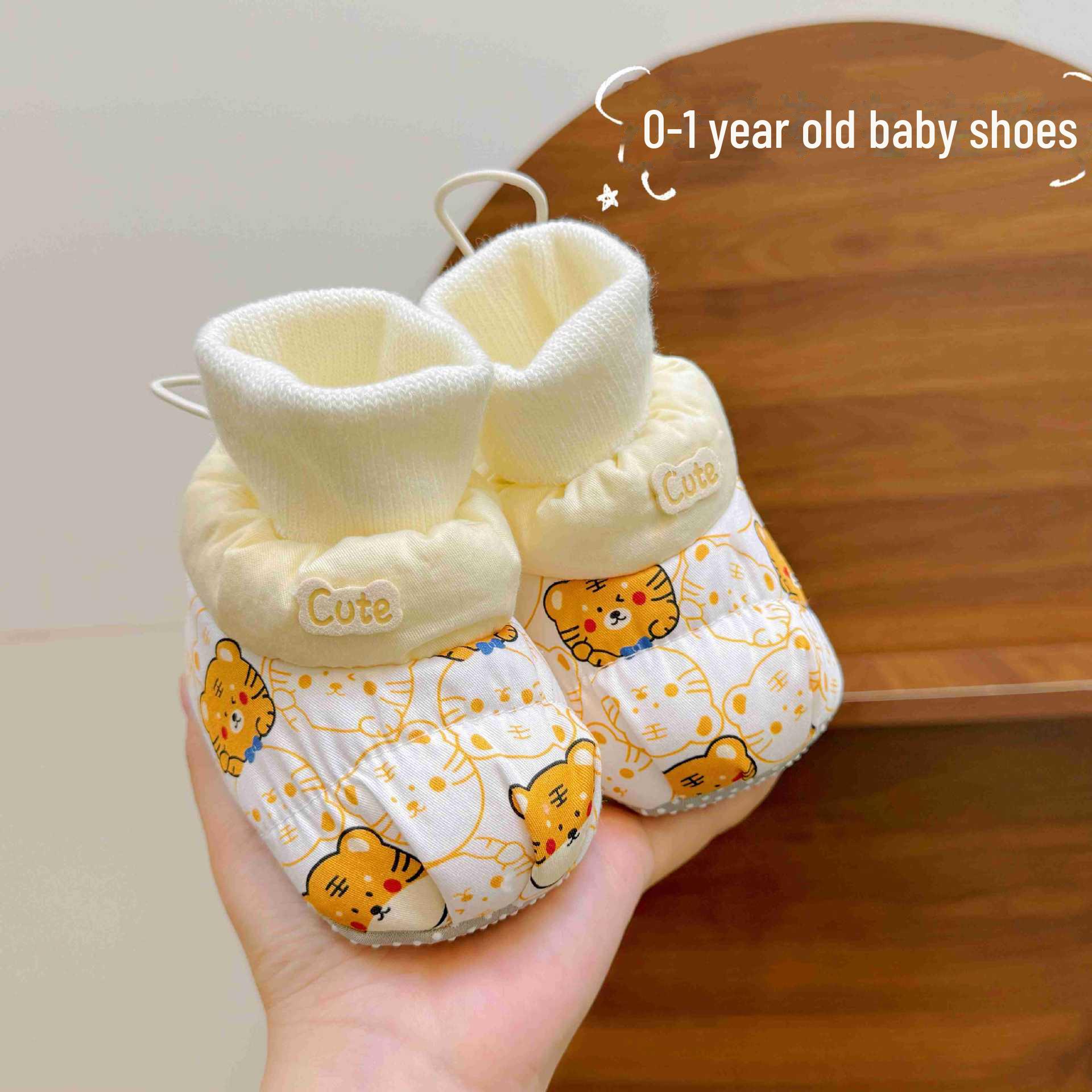 

Мягкая зимняя детская обувь (0-12 месяцев) для мальчиков и девочек Inner length 11cm