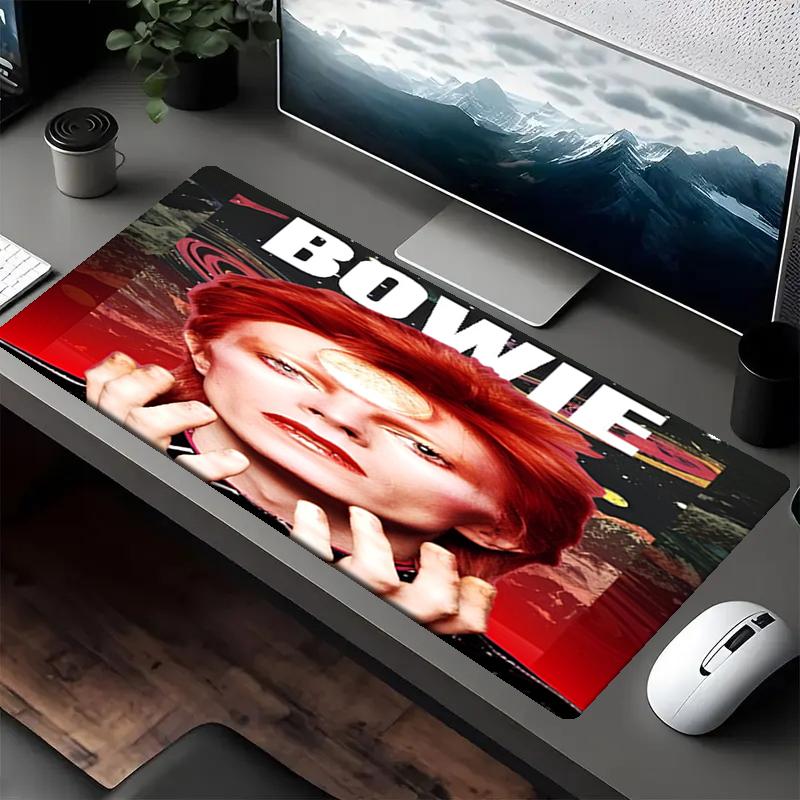 David Bowie Theme Mouse Pad, Non Slip Rubber Base, Multifunctional Office & Home Decor, Perfect for Workspace Personalization.