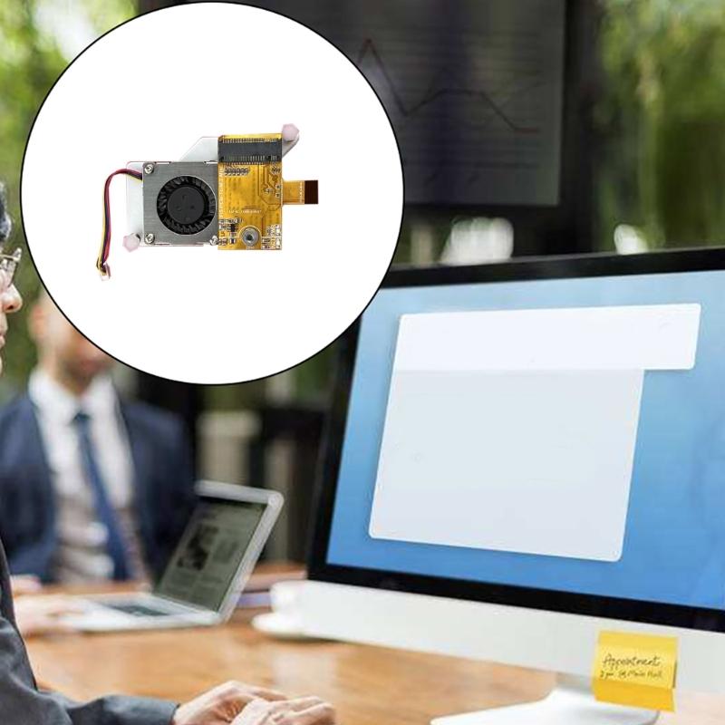 PCIe To M.2 NVMe SSD Small Expansion Board with Cooling Fan for RPI5 Board  Expansion Accessary