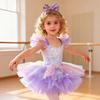 Modern Ballet Tutu Sequin Performance Clothes Fashion Princess Dress  Kids Girls