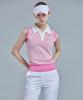 Chucuchu Cbess-Vt002W Open Collar Striped Vest