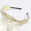 Elastic Elegant Rhinestone Headbands Model Show Wedding Hair Hoop for Bride