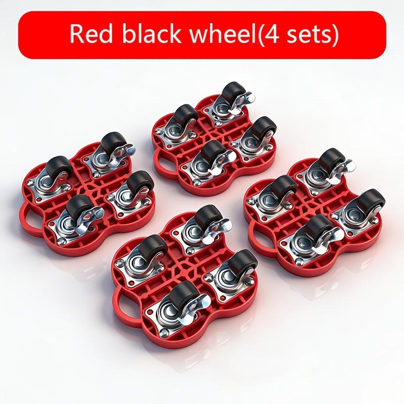 Heavy Duty Furniture Lifter and Mover Tool Set, Easy Transport Slides with Roller Wheels, Multi-Purpose Hand Moving Tool Kit