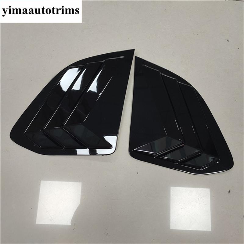 Rear Window Louver Shutter Sun Shade Side Vent Panel Decoration Cover Trim Accessories For Toyota Corolla Cross XG10  - 2025