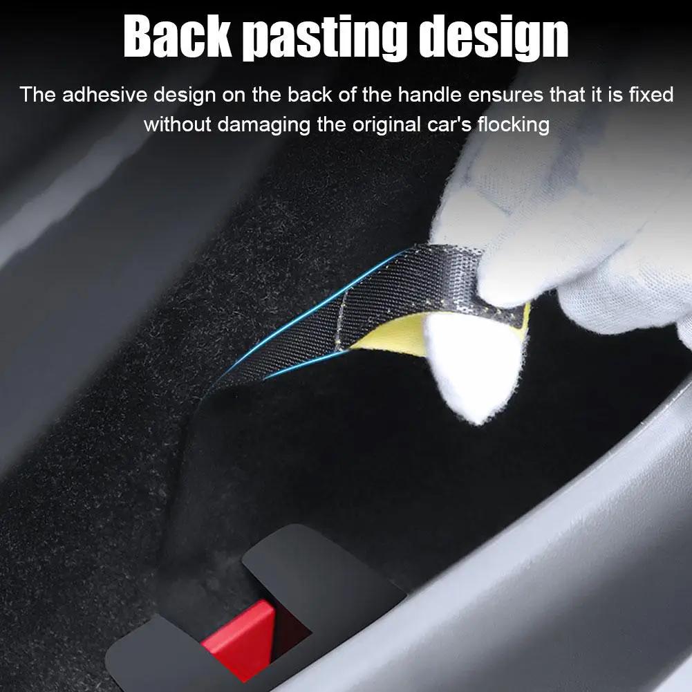 Rear Door Mechanical Switch Handle Emergency Pull Cord for Tesla Model Y Juniper Model 3 Highland 2025 Emergency Button Car Part